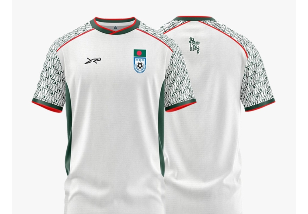DorponStyle Bangladesh Home Jersey 2026 - White | Premium Cotton - Image 2