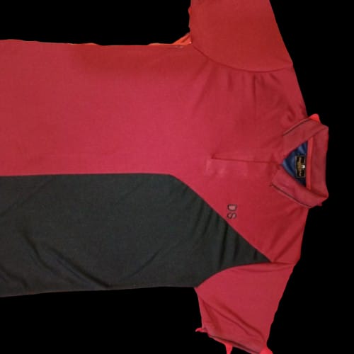DorponStyle DS Polo Shirt - Maroon Black Combo | Premium Cotton Pique | M-2XL - Image 2
